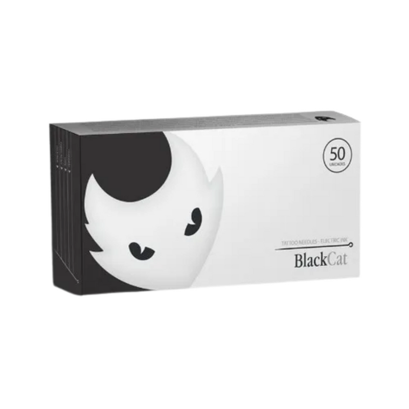AGULHA PARA TATUAGEM BLACK CAT TRAÇO 09RL UNID – ELECTRIC INK